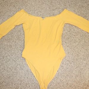Yellow Bodysuit